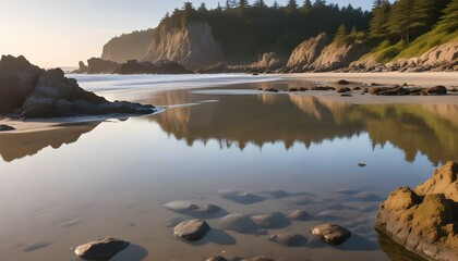 Morning Sunrise Evening Sunset Ocean Palm Coconut Tree Sunlight Peaceful Horizon Background Texture