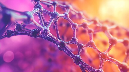 A detailed look at bioengineered nanotechnology applications in drug delivery systems Stock Photo with side copy space