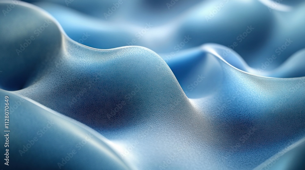 Poster minimalist abstract soft blue background with light and shadow for product presentation
