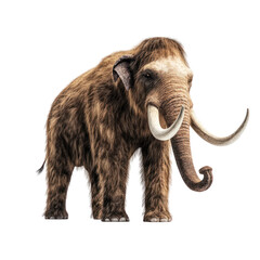 Woolly Mammoth - A Giant of the Ice Age on Transparent Background