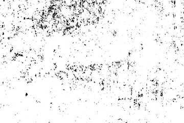 Background of black and white texture. Abstract monochrome pattern of spots, cracks, dots, chips.
