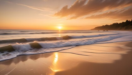 Morning Sunrise Evening Sunset Ocean Palm Coconut Tree Sunlight Peaceful Horizon Background Texture