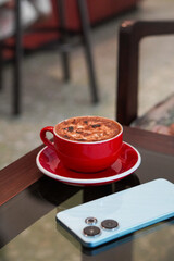 The nice taste of Indonesian drink in Purwokerto City, Central Java, Indonesia. It was taken on December 11, 2024 by a professional. It's a nice drink with Indonesian culture