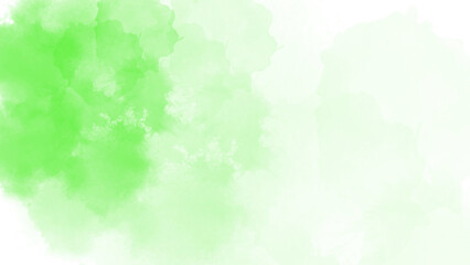 Enchanted Green Waves A Mesmerizing Abstract Watercolor Journey Through Fluid Motion and Lush Shades of Forest and Mint