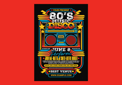 80's Retro Disco Party