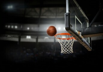 A ball Mid-flight as seen Through the Net, Symbolizing the Decisive Shot