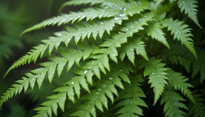 Obraz premium Green Forest Sun Sky Pine Bamboo Trees Jungle Canopy Background Summer Spring Autmn Camping Travel