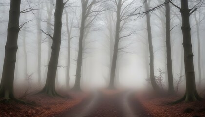 Obraz premium Green Forest Sun Sky Pine Bamboo Trees Jungle Canopy Background Summer Spring Autmn Camping Travel