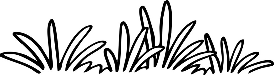 hand drawn cartoon vector side view of tree decoration.