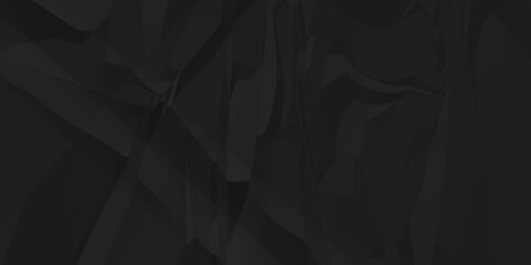 Obraz premium Parchment paper black crumpled paper background texture pattern overlay. wrinkled high resolution arts craft and crushed rumple seamless crumpled paper. 