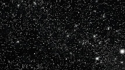 Obraz premium Black night sky vast universe background