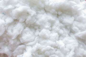 Close-up photography of white cotton balls