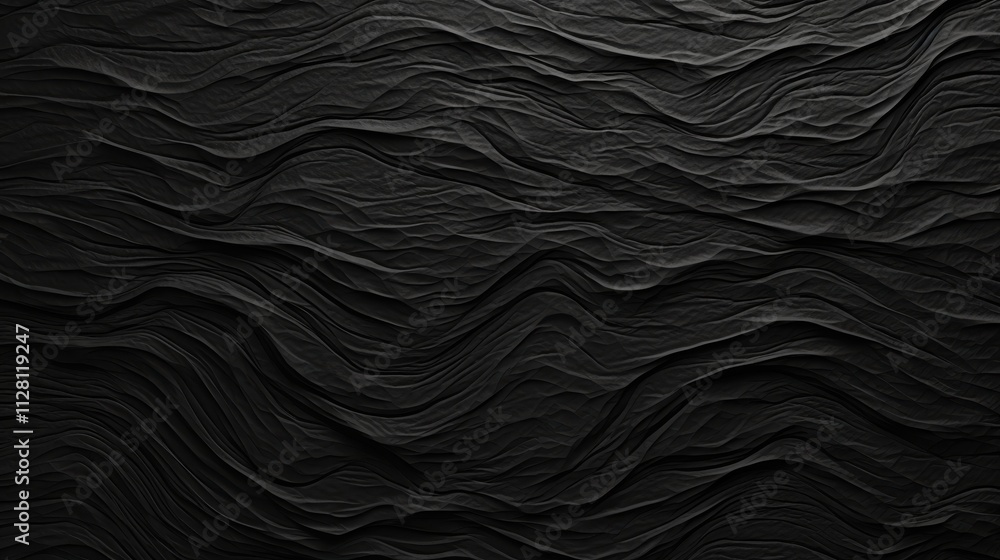 Poster abstract black wave pattern texture background