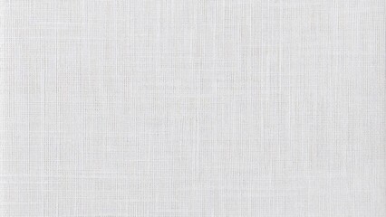 White jute hessian sackcloth canvas sack cloth woven texture pattern background in white light grey color

