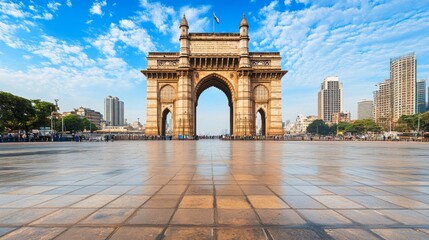 Gateway India Mumbai It large ornate archway of India, Mumbai