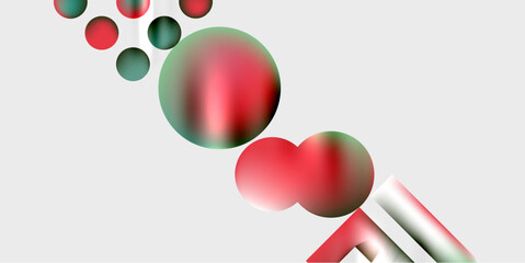 Triangles, circles, squares, rectangles design. Vector Illustration For Wallpaper, Banner, Background, Card, Book Illustration, landing page