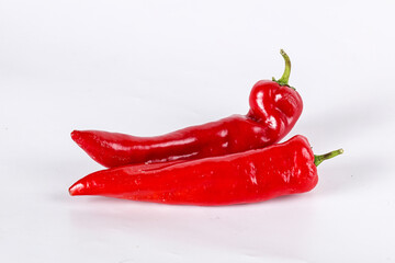 Red sweet Ramiro organic pepper
