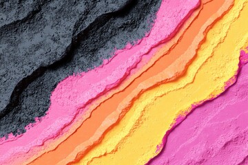 Abstract Colorful Powder Texture