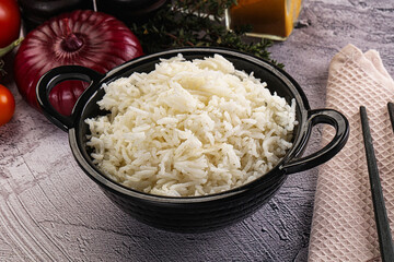 Indian cuisine Steamed basmati rice