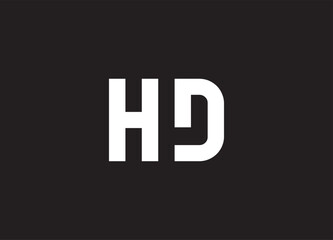 Obraz premium HD letter logo and initial logo design