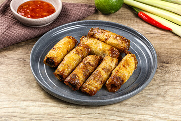 Vietnamese fried stuffed spring roll