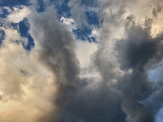time lapse of clouds