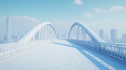 Obraz premium landscape with city