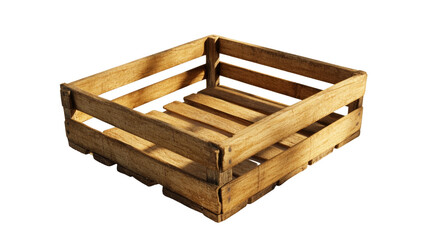 Wooden Crate for Storage and Organization, Ideal for Home and Garden Use, Rustic Design for Decor, Versatile Wooden Box for Various Applications