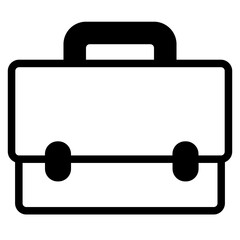 Briefcase Solid Icon