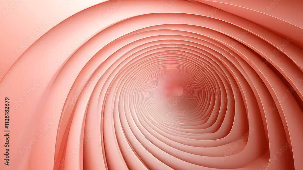 Aufkleber swirling abstract patterns digital art geometric design soft environment close-up view contemporary 