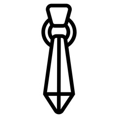 Diamond jewelry Line Icon
