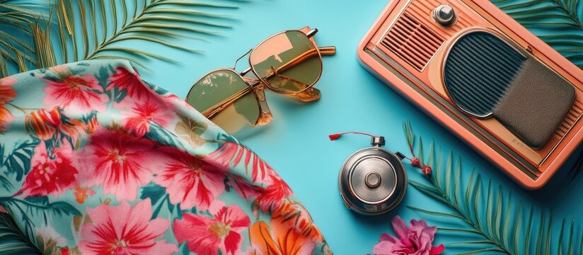 Summer Vibes: Tropical Fashion and Retro Radio
