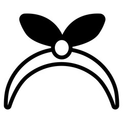 Headband Solid Icon