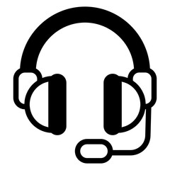 Headphone Solid Icon
