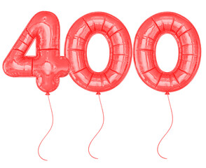 Red Balloon Number 400