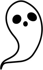 Ghost line illustration

