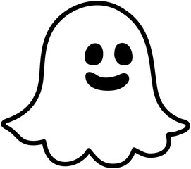 Ghost line illustration
