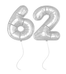 Silver Balloon Number 62