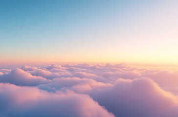 above the clouds