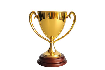 PNG golden trophy cup