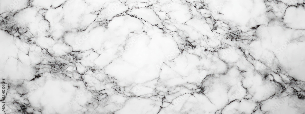Aufkleber a close-up view of a marble surface featuring white and black veining patterns.