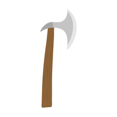 Cartoon axe vector illustration 