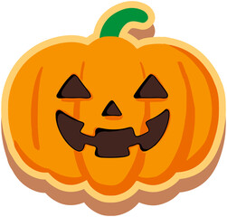 Halloween Pumpkin Cookies