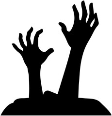 Halloween Zombie Hands

