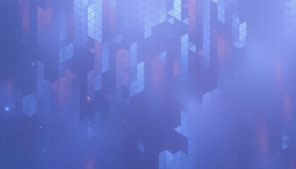 Abstract Geometric Pattern Purple Hues Design