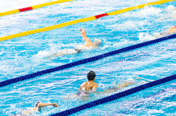 swimming race