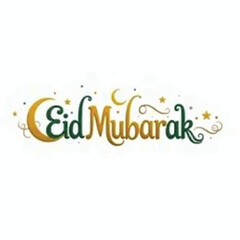 Eid mubarak islamic greetings background