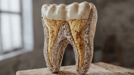 3D Digital Model of Tooth Anatomy Affected by Periodontitis for Educational Use