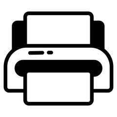 Printer Solid Icon