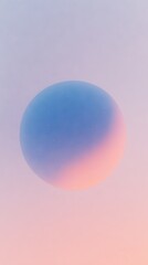 planet gradient a pink and purple background. Gradient color wallpaper